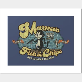 Mama's Fish & Chips 1984 Posters and Art